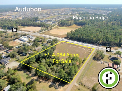 Land for sale in Magnolia TX on FM 1488