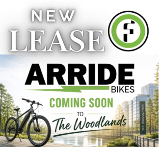 Arride Bikes new location at 26815 I-45 North in Spring, Texas.