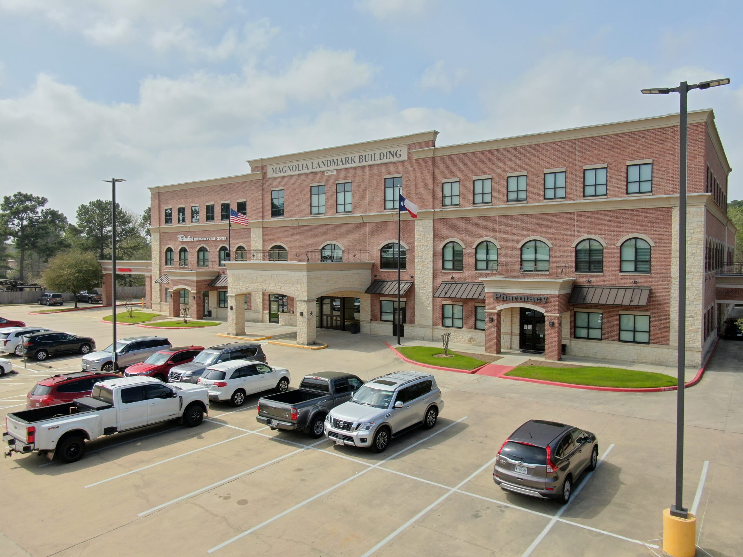 Magnolia Landmark Building medical office space for lease in Magnolia TX